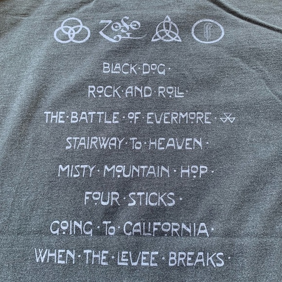 Vintage 1999 Led Zeppelin T-Shirt IV Stairway To Heaven Tour T-shirt Size XL - Picture 6 of 8